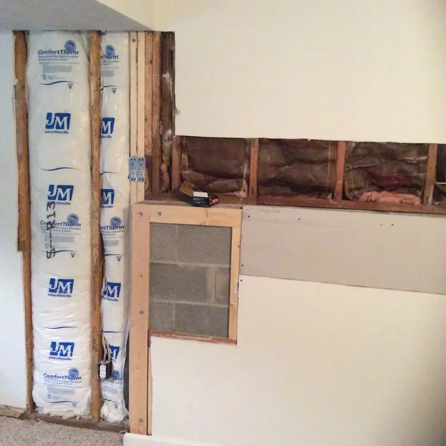Wall insulation replacement during Odor Removal & Deodorization in Rolling Hills Estates